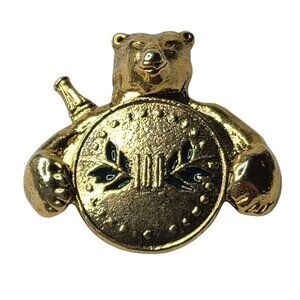 1996 Atlanta Olympic Pin Polar Bear Coke Bottle label Pin Coca Cola Dated 1993